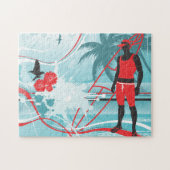 Surfen 4 Puzzle (Horizontal)