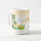Surfen 6 kaffeetasse (Vorderseite Links)