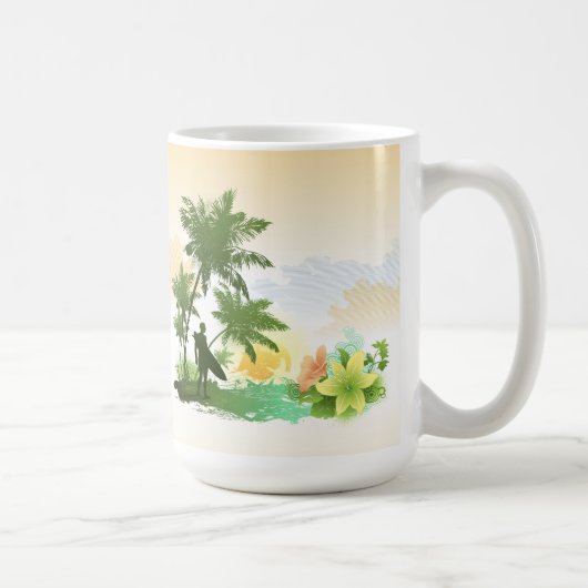 Surfen 6 kaffeetasse (Rechts)