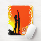 Surfen 9 Mousepad (Mit Mouse)
