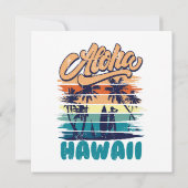 Surfen - Aloha Hawaii (Rückseite)