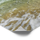 Surfen am Elafonisi Beach - Europa, Griechenland, Poster (Ecke)