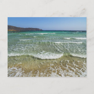 Surfen am Elafonisi Beach - Europa, Griechenland, Postkarte