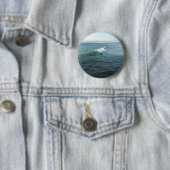 Surfen am Ozean-Strand Button (Beispiel)
