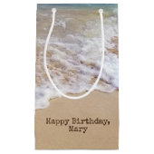 Surfen am Strand Kleine Geschenktüte (Vorderseite)