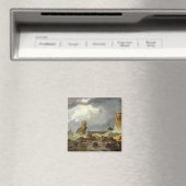 Surfen an einer Felsküste, 1835 Magnet (In Situ (Geschirrspüler))