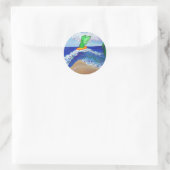 Surfen Angel Raphael Art Custom Stickers (Tasche)