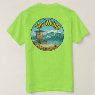 Surfen auf The Wedge - NEWPORT BEACH, CA (Sein & I T-Shirt