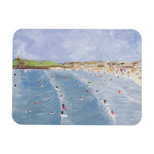 Surfen bei Porthmeor Magnet