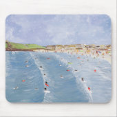 Surfen bei Porthmeor Mousepad (Vorne)