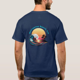 Surfen bei Sonnenuntergang T-Shirt