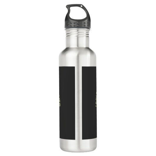 Surfen Bigfoot Jagd Waves Verstecken von Fußspuren Edelstahlflasche (Rückseite)