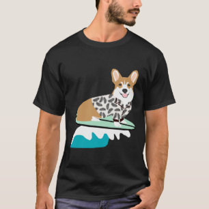 Surfen Corgi essenziell T-Shirt