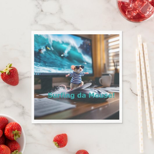 Surfen da Mouse! Textversion Serviette (Beispiel)