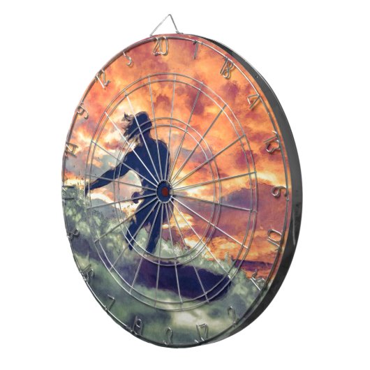 Surfen Dartscheibe (Vorderseite rechts)