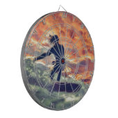 Surfen Dartscheibe (Vorderseite Links)