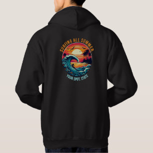 Surfen den ganzen Sommer Hoodie