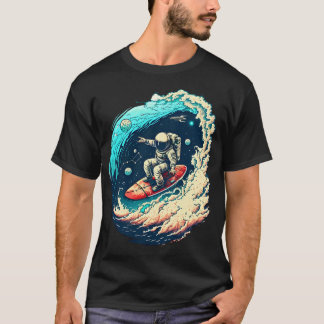Surfen durch das Universum T-Shirt