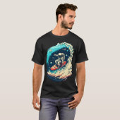 Surfen durch das Universum T-Shirt (Vorne ganz)