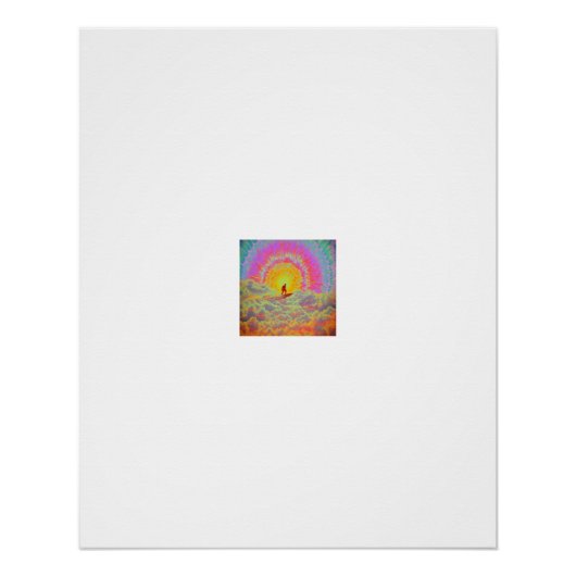 Surfen durch die Wolken Poster (Vorderseite)