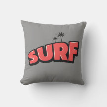 Surfen, einfach surfen. In rot und grau