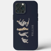 Surfen Evolution Surfboard Beach Sport Case-Mate iPhone Hülle (Rückseite)