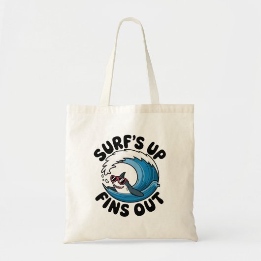 Surfen, Finden - Cooles Surfen Tragetasche (Vorne)
