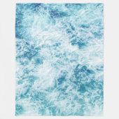 Surfen Fleecedecke (Vorderseite)