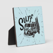 Surfen Fotoplatte (Vorderseite)