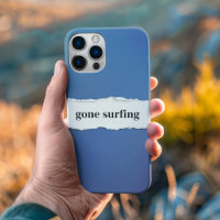 Surfen gegangen, ins Blaue