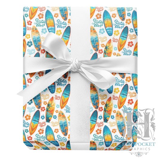 Surfen Geschenkpapier