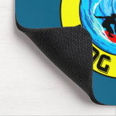 Surfen Gilgo Beach Long Island New York Surfen Sur Mousepad (Ecke)