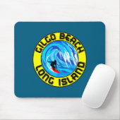 Surfen Gilgo Beach Long Island New York Surfen Sur Mousepad (Mit Mouse)