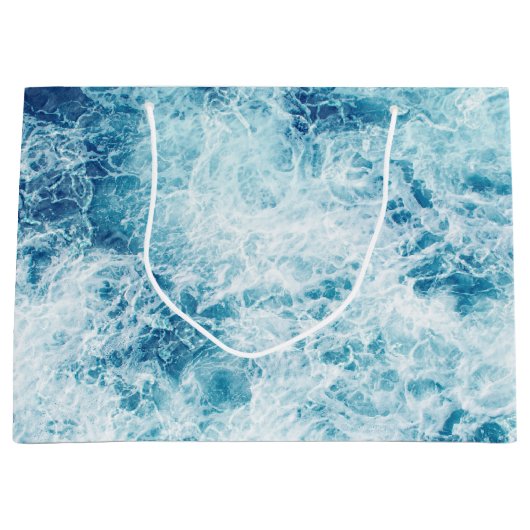 Surfen Große Geschenktüte (Vorderseite)