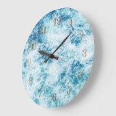 Surfen Große Wanduhr (Winkel)