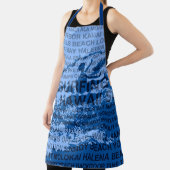 Surfen Hawaii Cutback Hawaiian Surfer Schürze (InSitu)