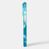 Surfen Hawaii Green Room Hawaiian Surfer - Aqua Case-Mate iPhone Hülle (Rückseite / Links)