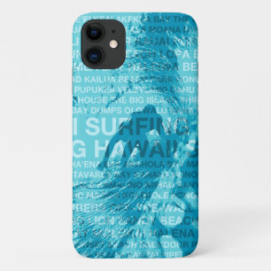 Surfen Hawaii Green Room Hawaiian Surfer - Aqua Case-Mate iPhone Hülle