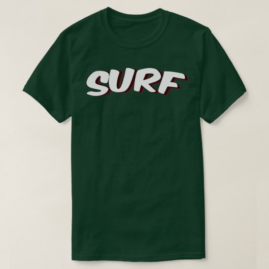 Surfen I Liebe Surfen 1 T-Shirt (Design vorne)