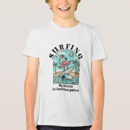Surfen, ich entschuldige mich überall für Sand Tri-Blend Shirt
