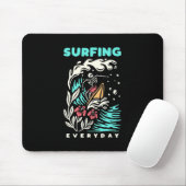 Surfen im Alltag Mousepad (Mit Mouse)