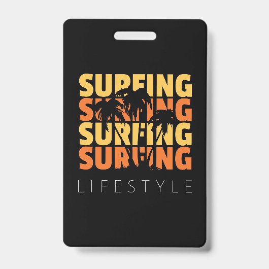 Surfen im Leben Ausweis (Vorderseite)