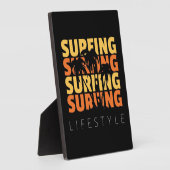 Surfen im Leben Fotoplatte (Seite)