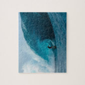 Surfen im Ozean Puzzle (Vertikal)