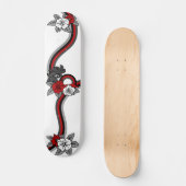 Surfen im Safari-Skateboard Skateboard (Vorderseite)