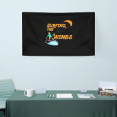 Surfen im Wind Banner (Messeveranstaltung)