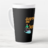 Surfen im Wind Milchtasse (Linke Ecke)