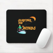 Surfen im Wind Mousepad (Mit Mouse)
