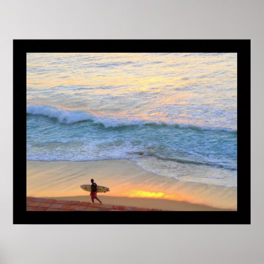 Surfen in Baja Mexiko Poster (Vorne)