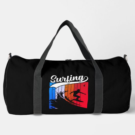 Surfen in den großen Wave Vibes Duffle Bag (Vorderseite)